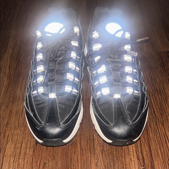 Nike Air Max 95 black & white size 6.5 women's - Picture 2 of 7